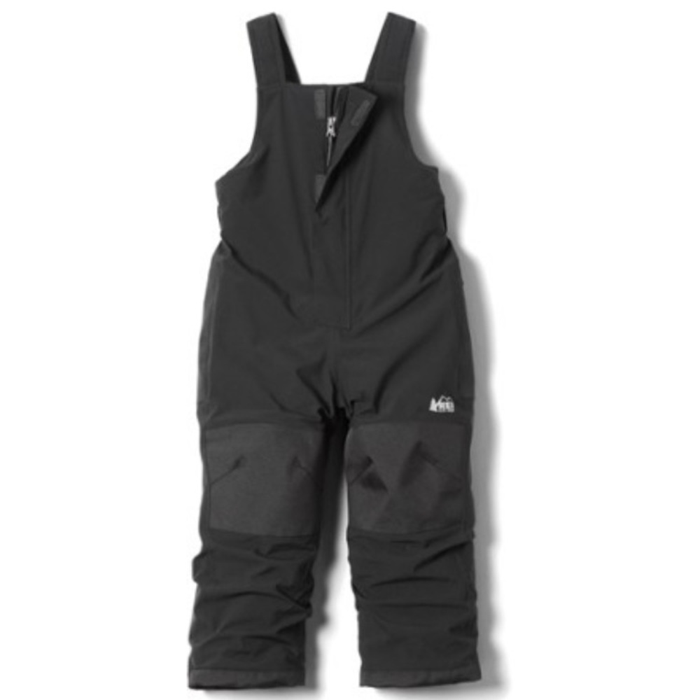 REI Timber Mountain Snow Bib Overalls (2T, Black)